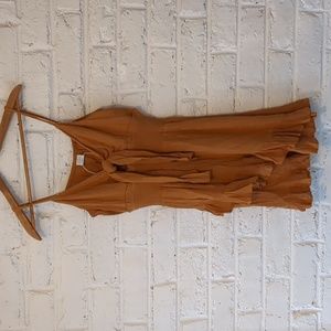 Patrons of Peace Tie front short dress